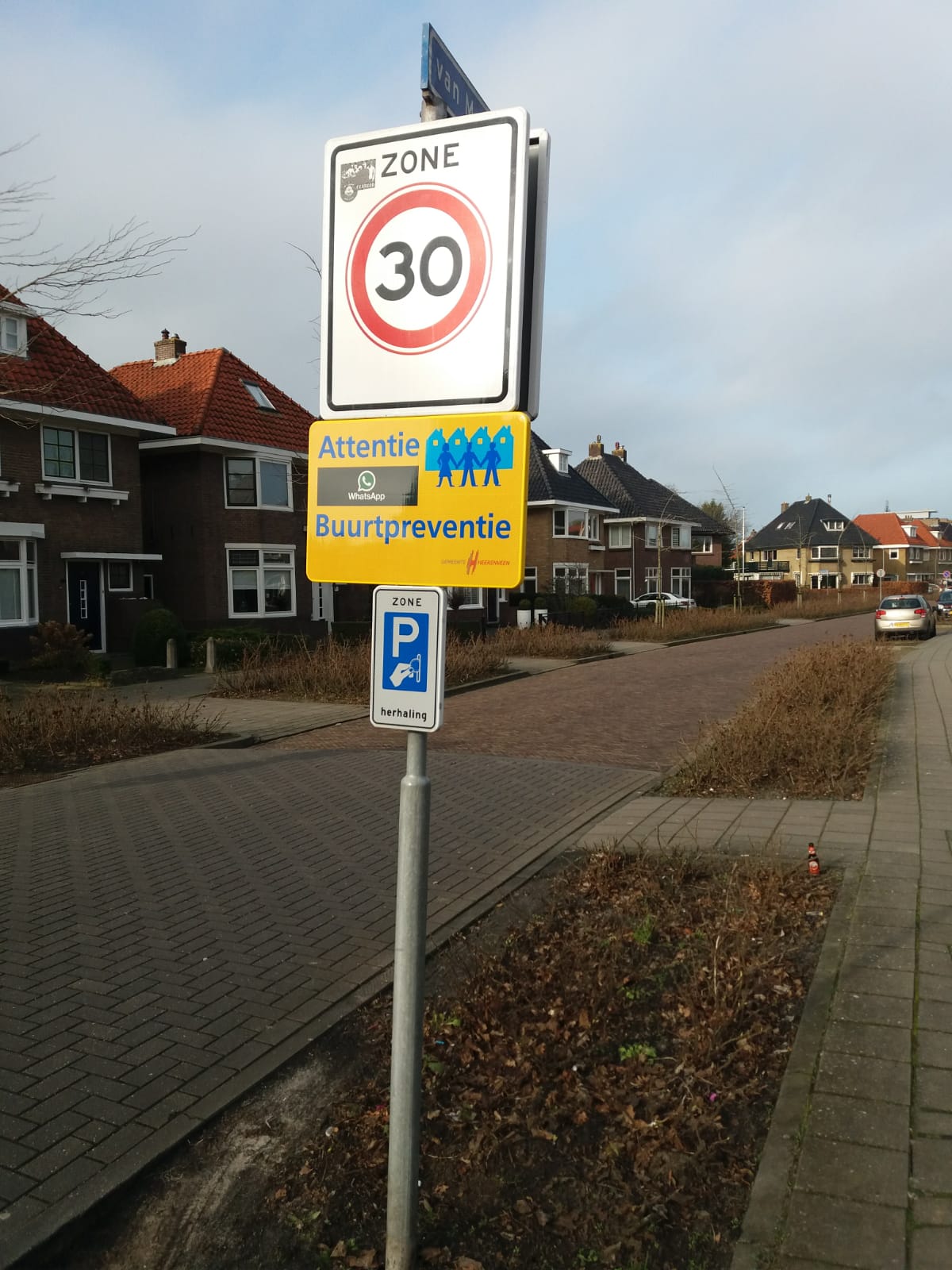 Buurtpreventie borden geplaatst