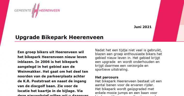 Bikepark in Heerenveen Noord